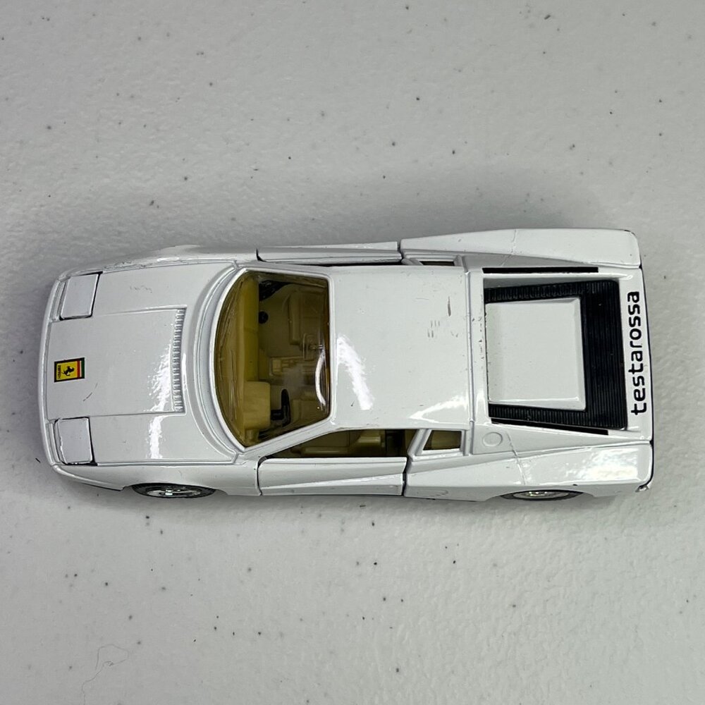 1980s MC Toys Ferrari Testarossa Diecast Model Car 1:36 Scale - Picture 10 of 11